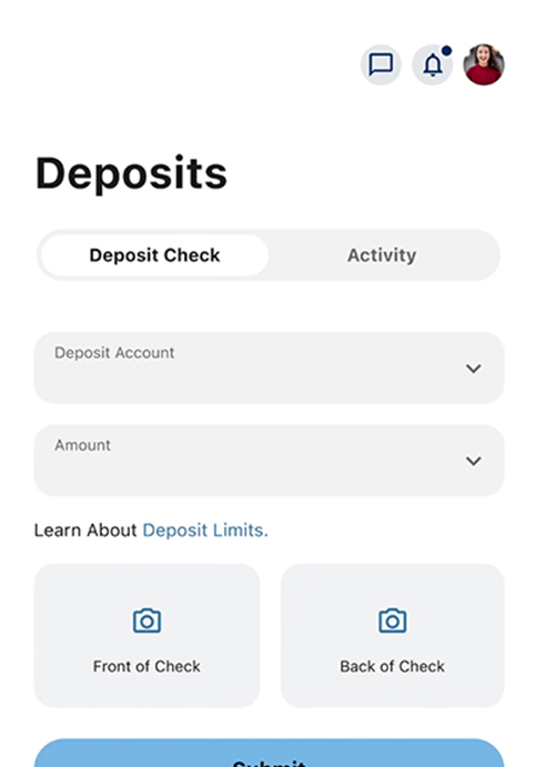 check deposit